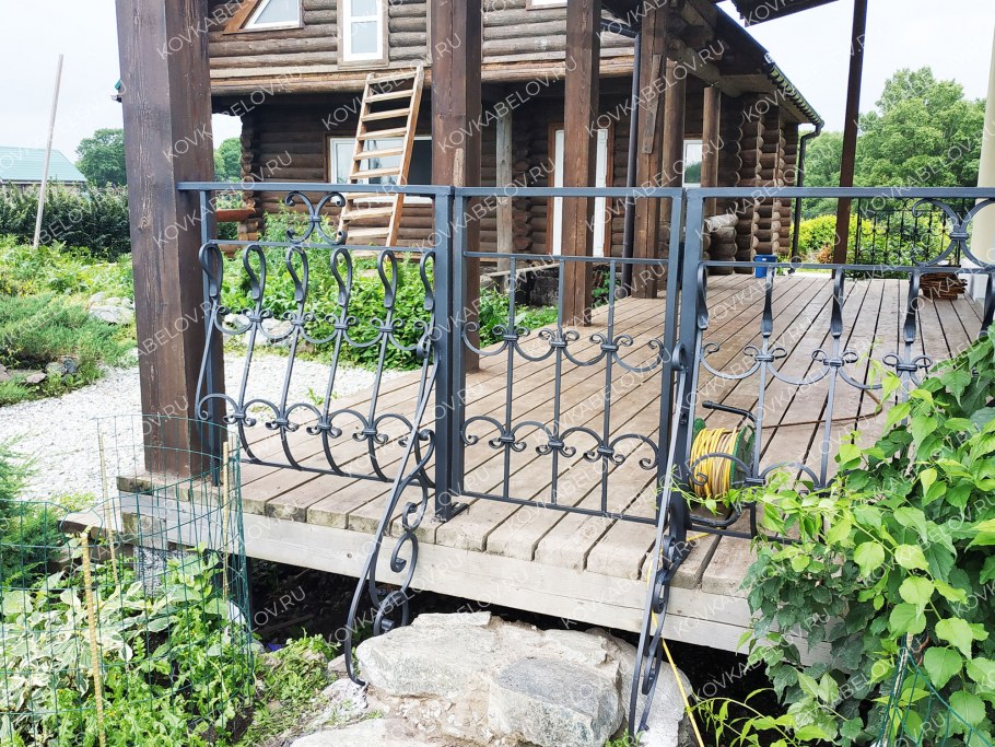 Кованная терраса