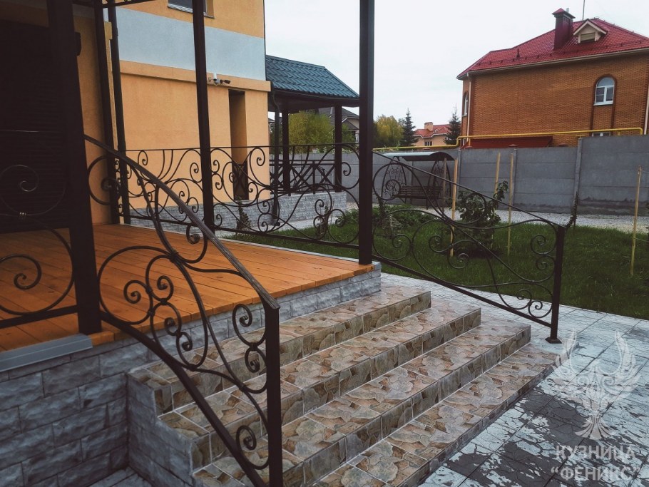 Кованная терраса