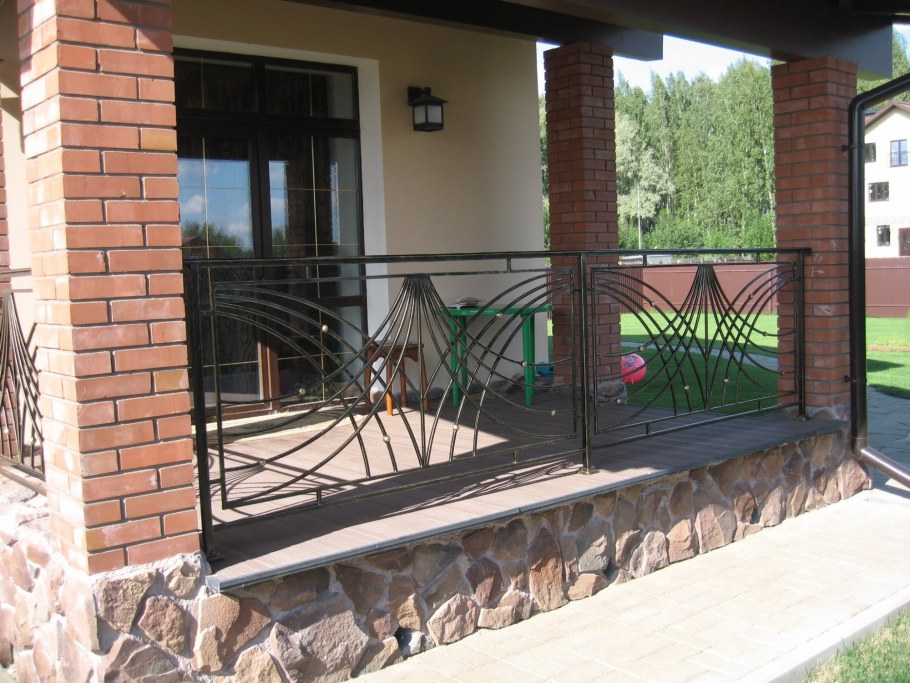 Крыши для веранды кованые