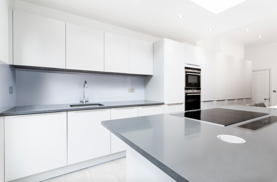 Кухня икеа белый глянец