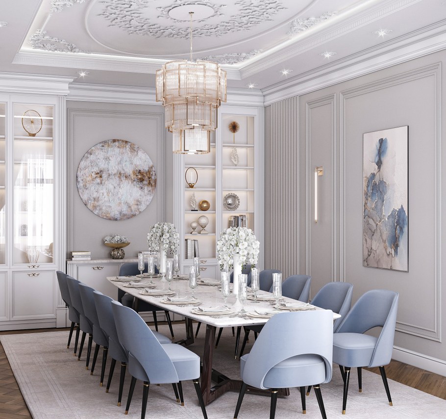 Интерьер большой прихожей