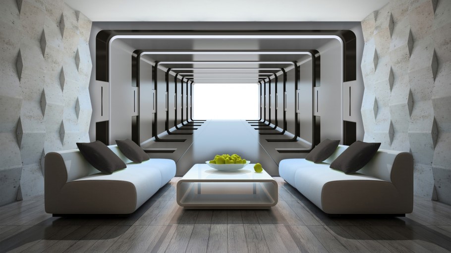 Расширение пространства в интерьере