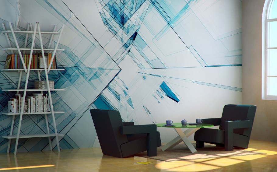 Фотообои с перспективой