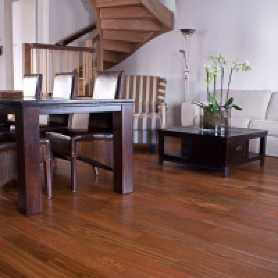 Паркетная доска Karelia Oak time natural 5g в интерьере