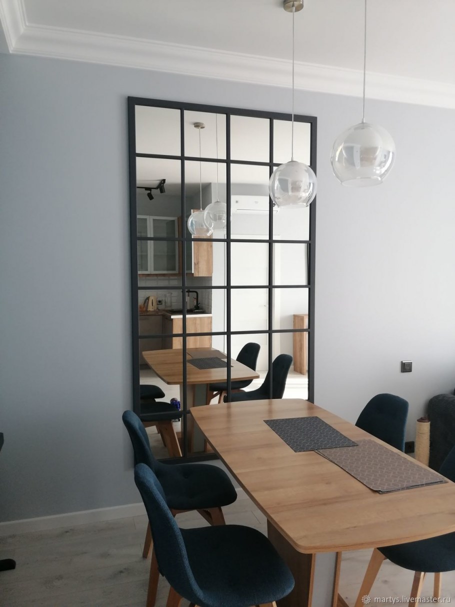 Зеркало арочное окно Прованс