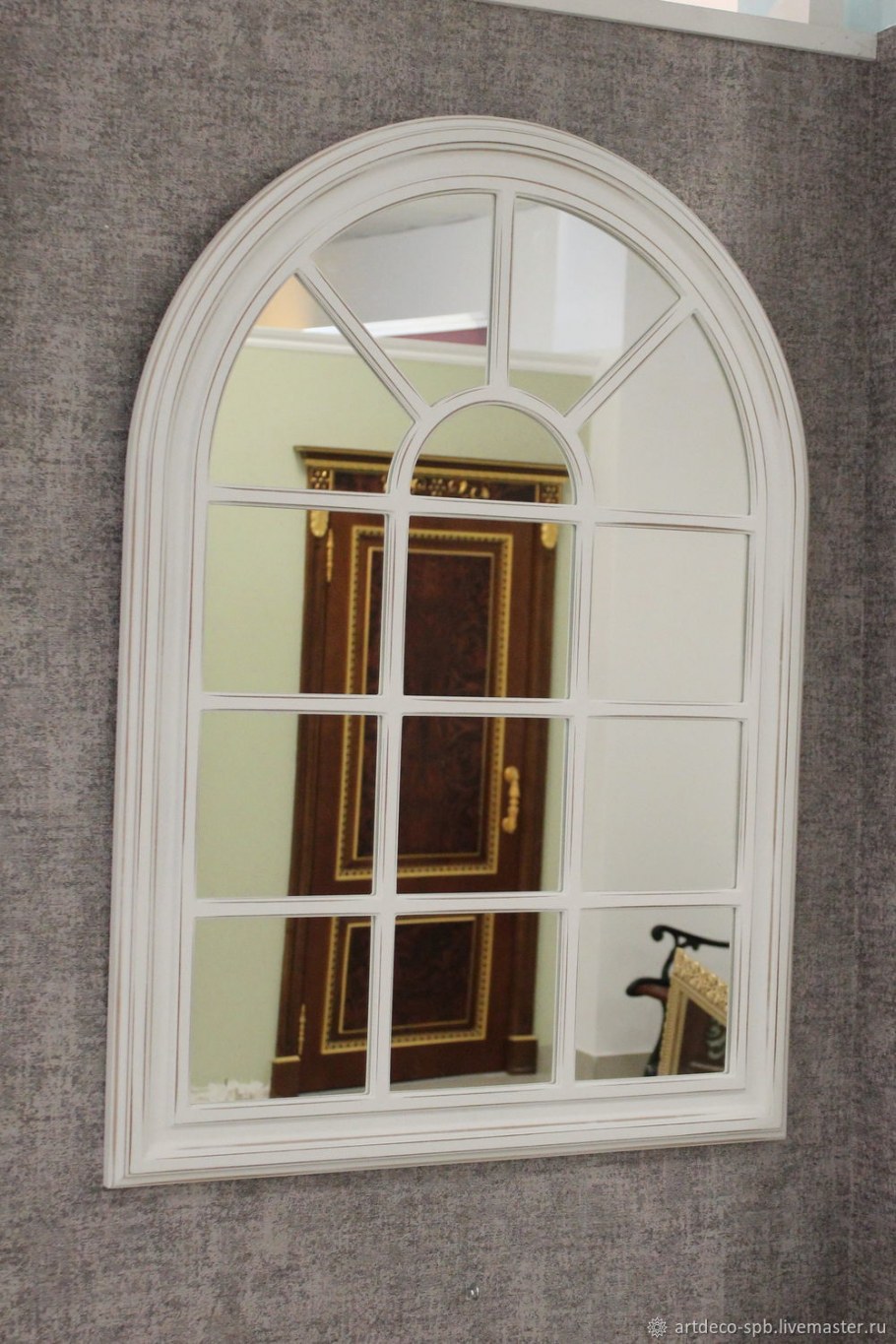 Зеркало окно лофт