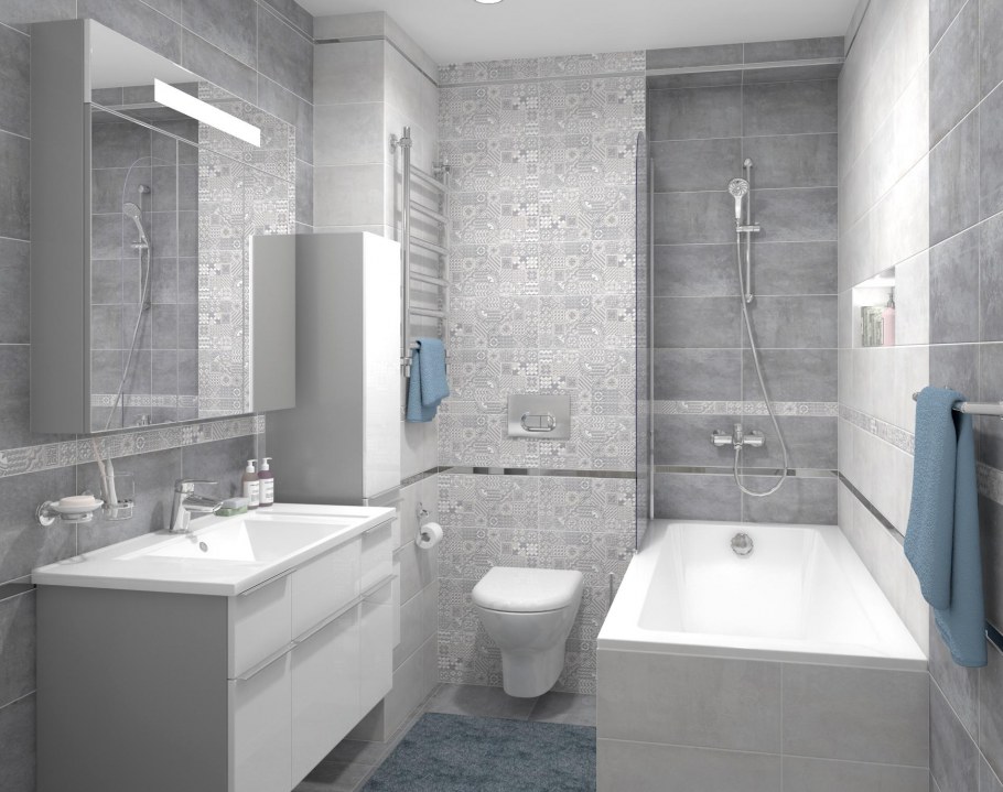 Плитка laparet Bastion серый