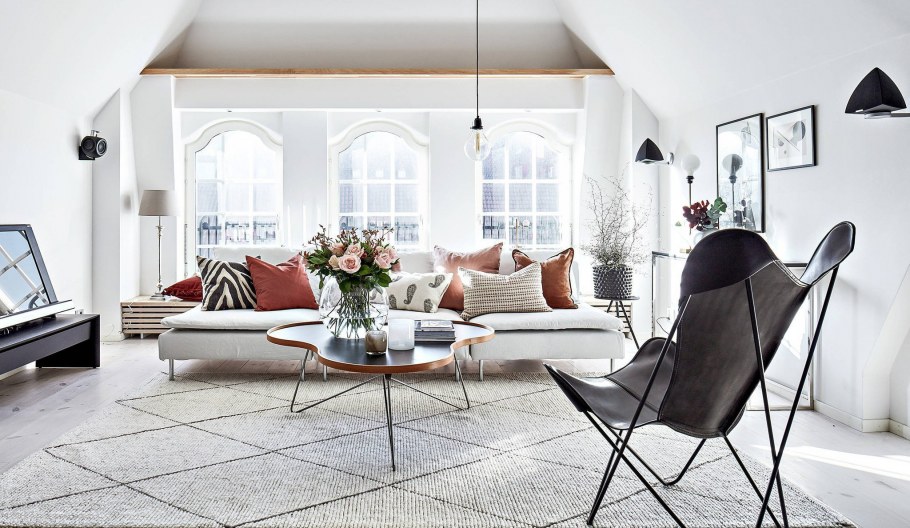 Скромный Скандинавский интерьер