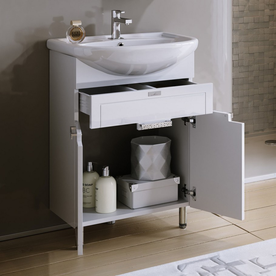 Vittoria 60-02 тумба + раковина Эллада 60 (Alavann)