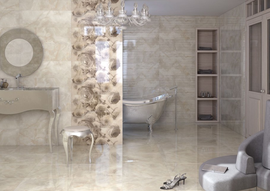 Керамогранит Tubadzin specchio Carrara