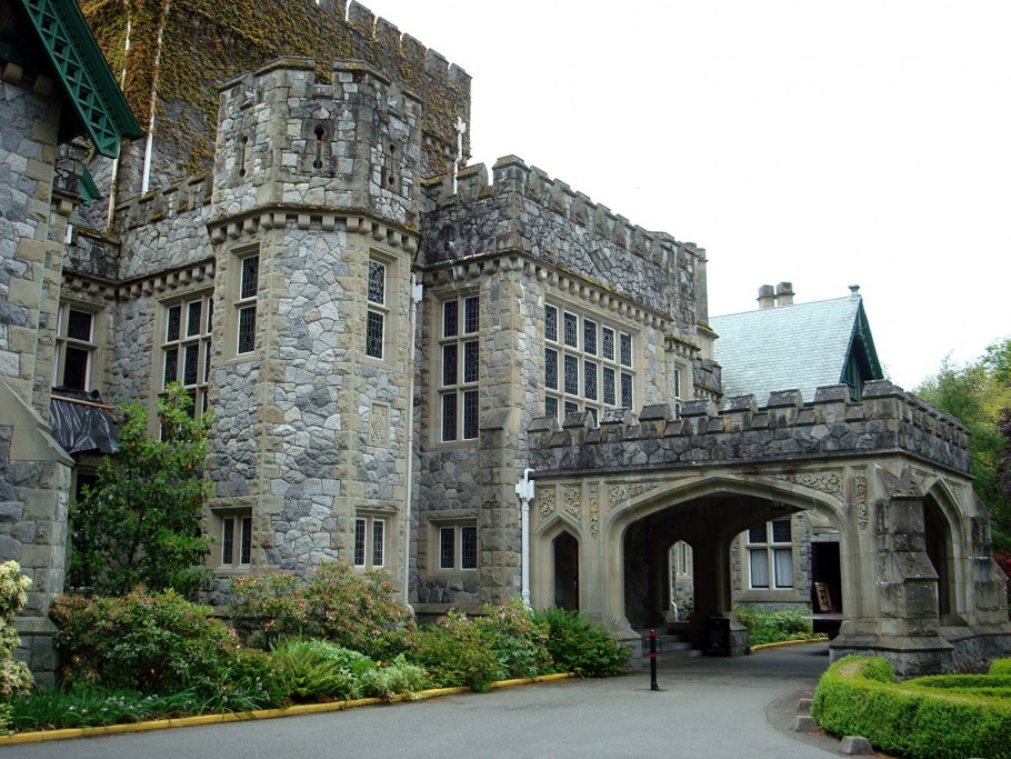 Замок Hatley Британская Колумбия