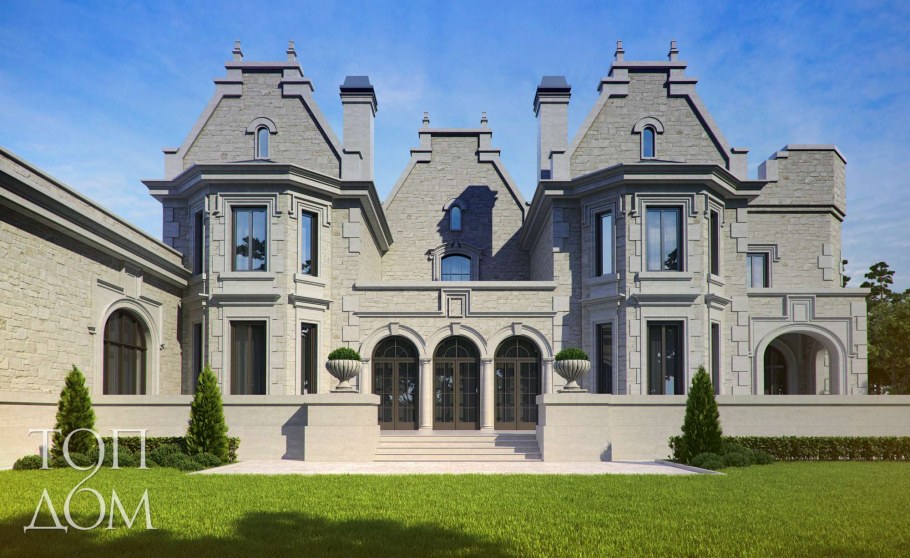 Особняк в романском стиле