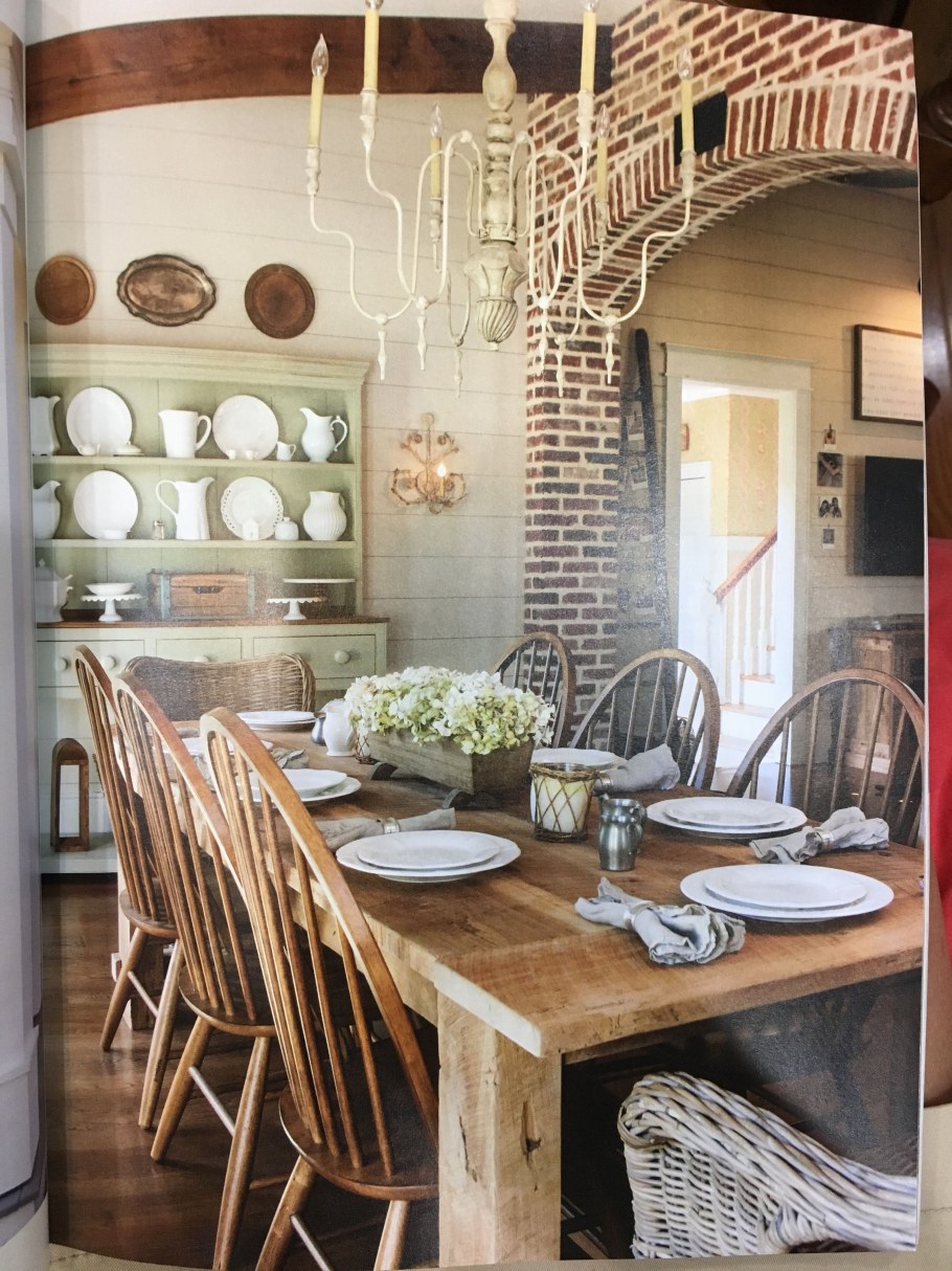 Кухонный фартук в деревенском стиле