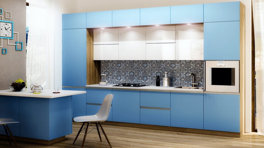 Кухонный гарнитур до потолка