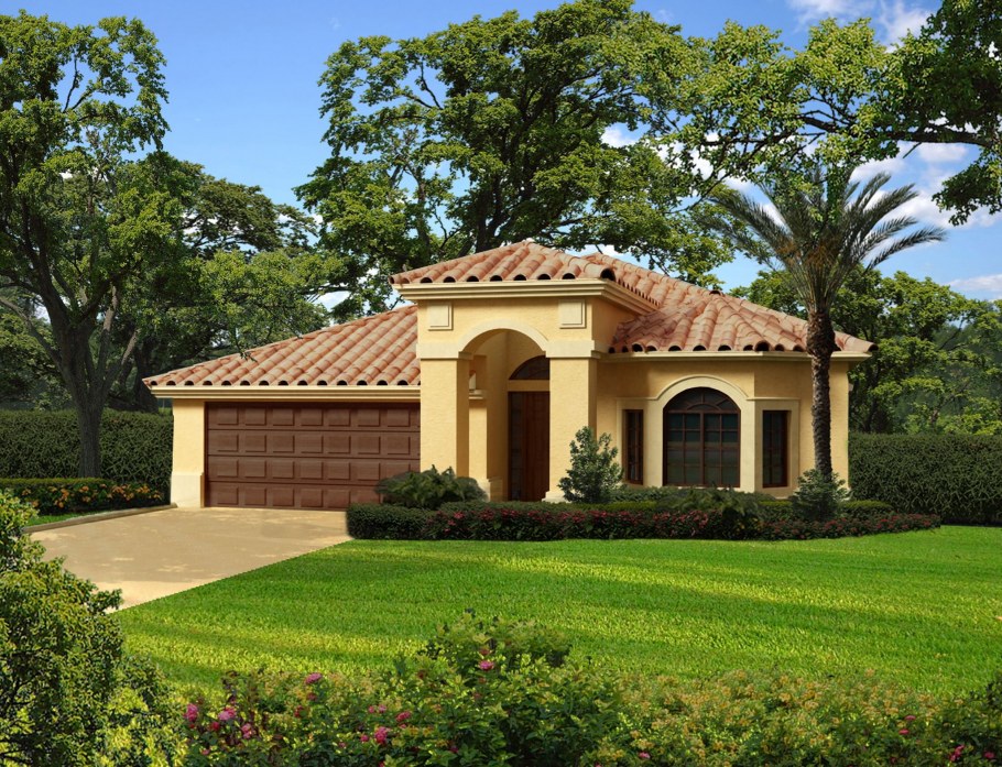 Испания одноэтажные домадома