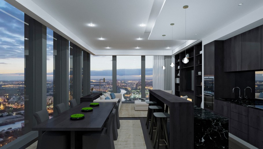 Neva Towers Москва Сити апартаменты