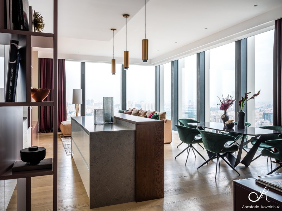 Арендовать апартаменты в Москва Сити в башне Нева