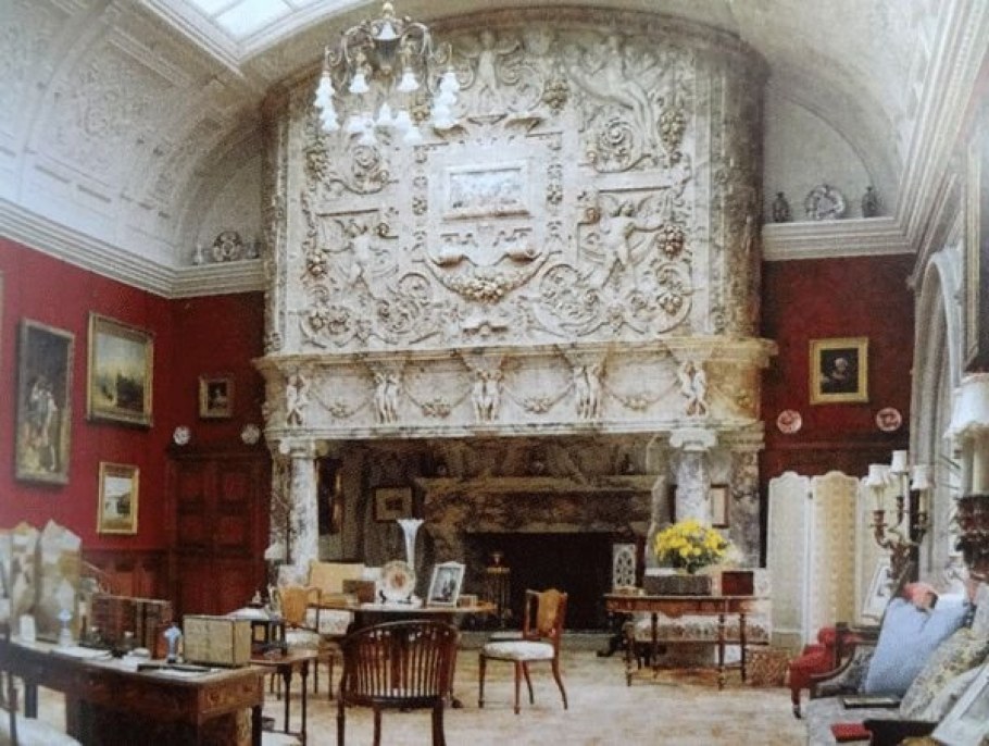 Георгианский стиль фрески