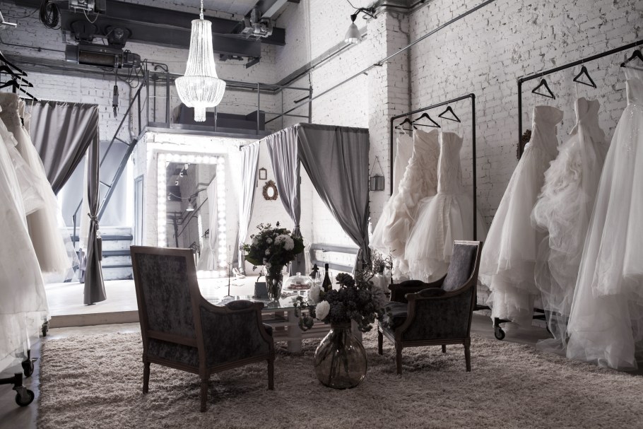 Интерьер свадебного бутика