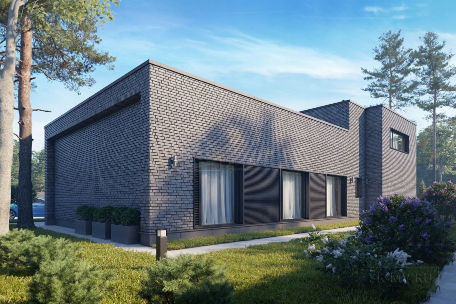 Проект с плоской крышей z500