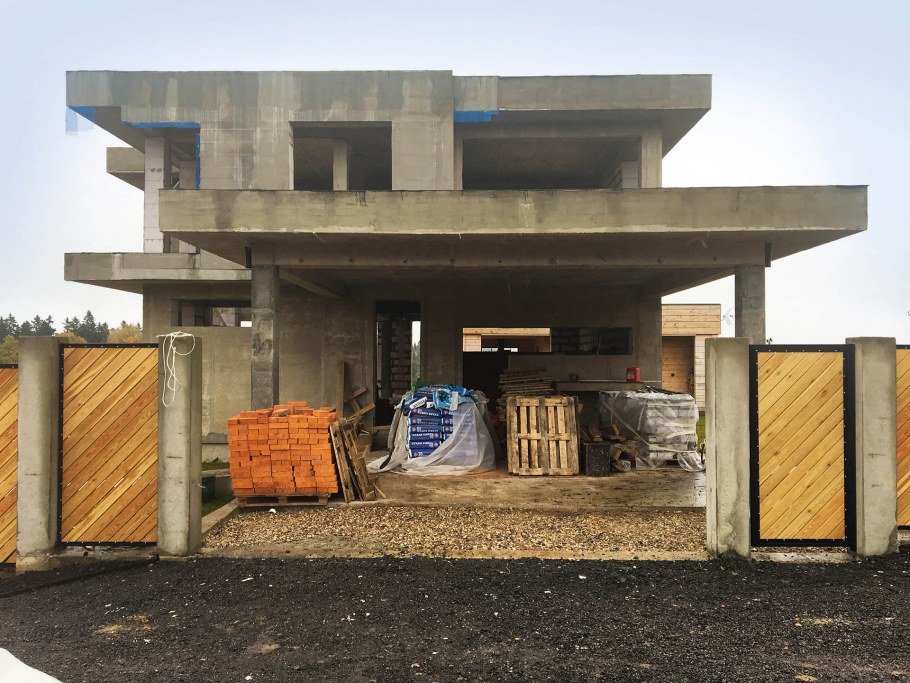 Дом бунгало в стиле Модерн