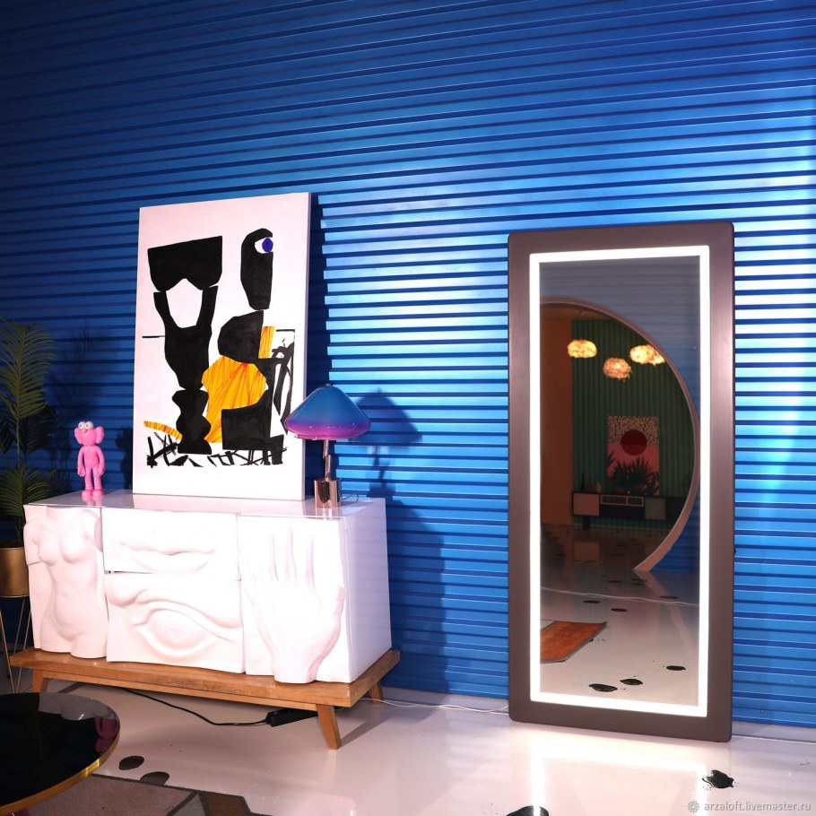 Зеркало круглое