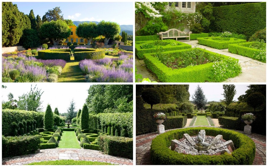 Фонари в регулярном стиле