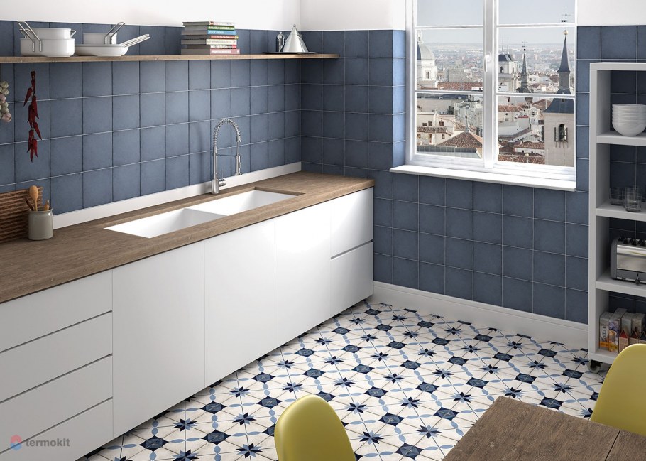 Керамогранит equipe Art nouveau Arcade Blue