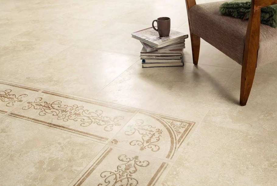 Плитка Стоун айвори антик Италон