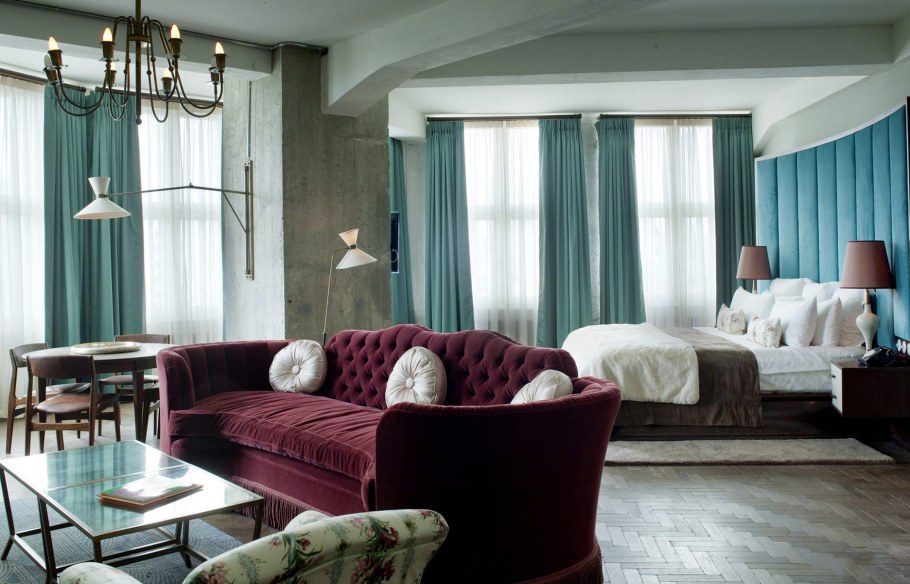 Цветовые сочетания в интерьере