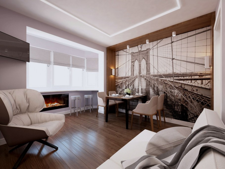 Проект квартиры 89 кв м