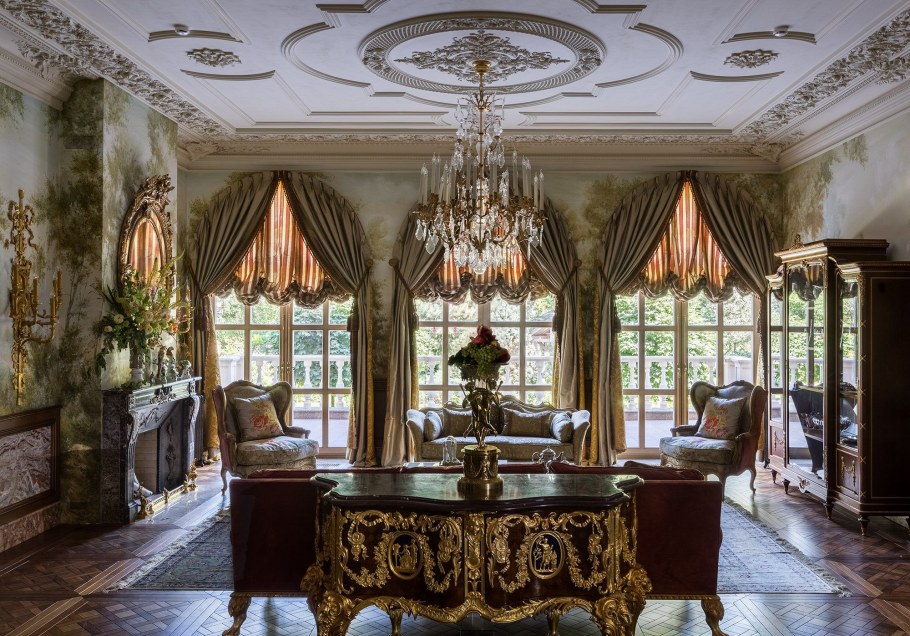 Особняк интерьер в стиле Шато