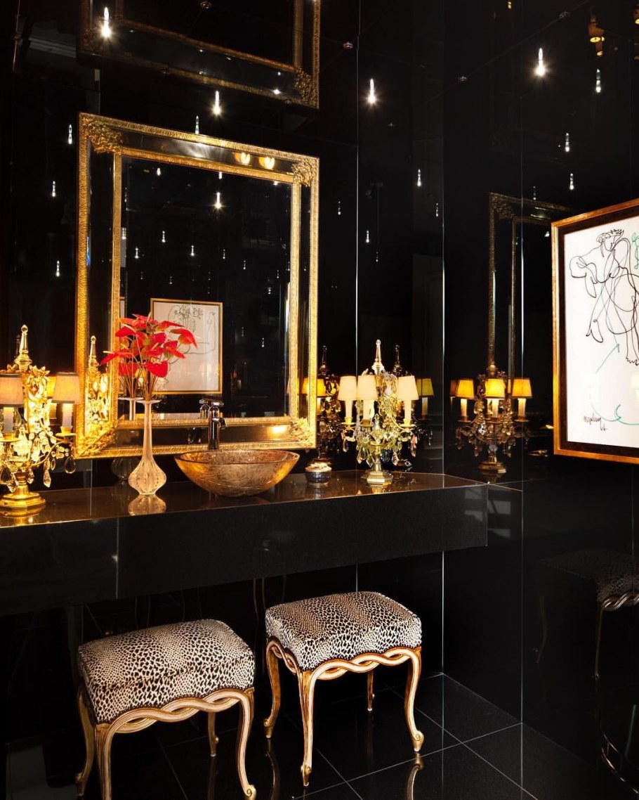 Желтые шторы в интерьере