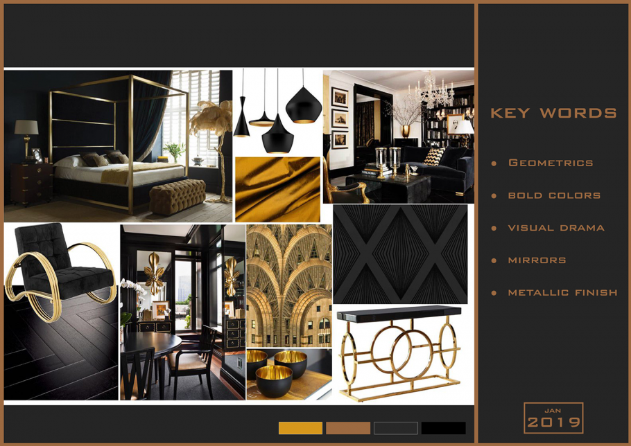 Интерьер ар деко Ральф лаурен