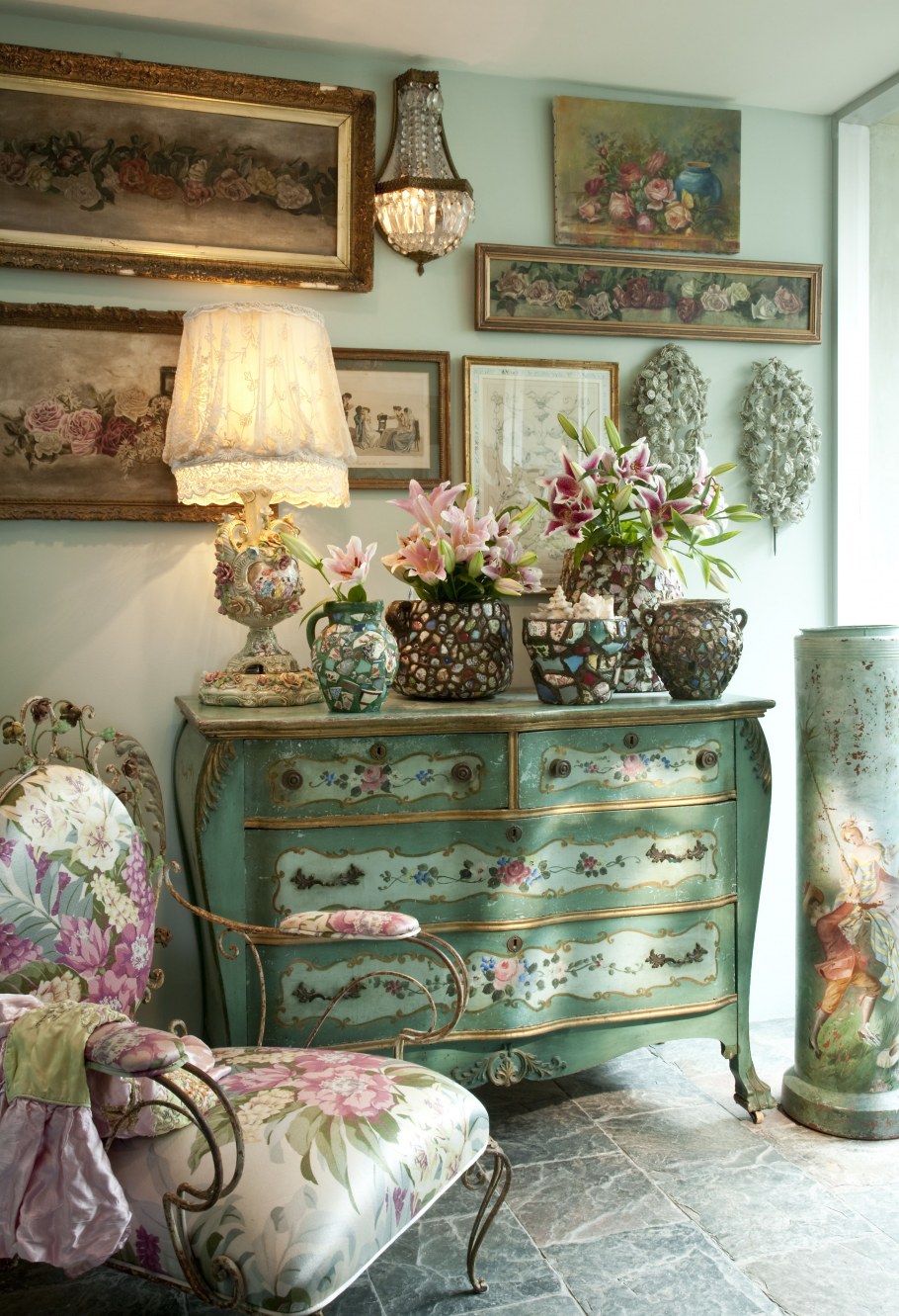 Shabby Chic стиль в интерьере