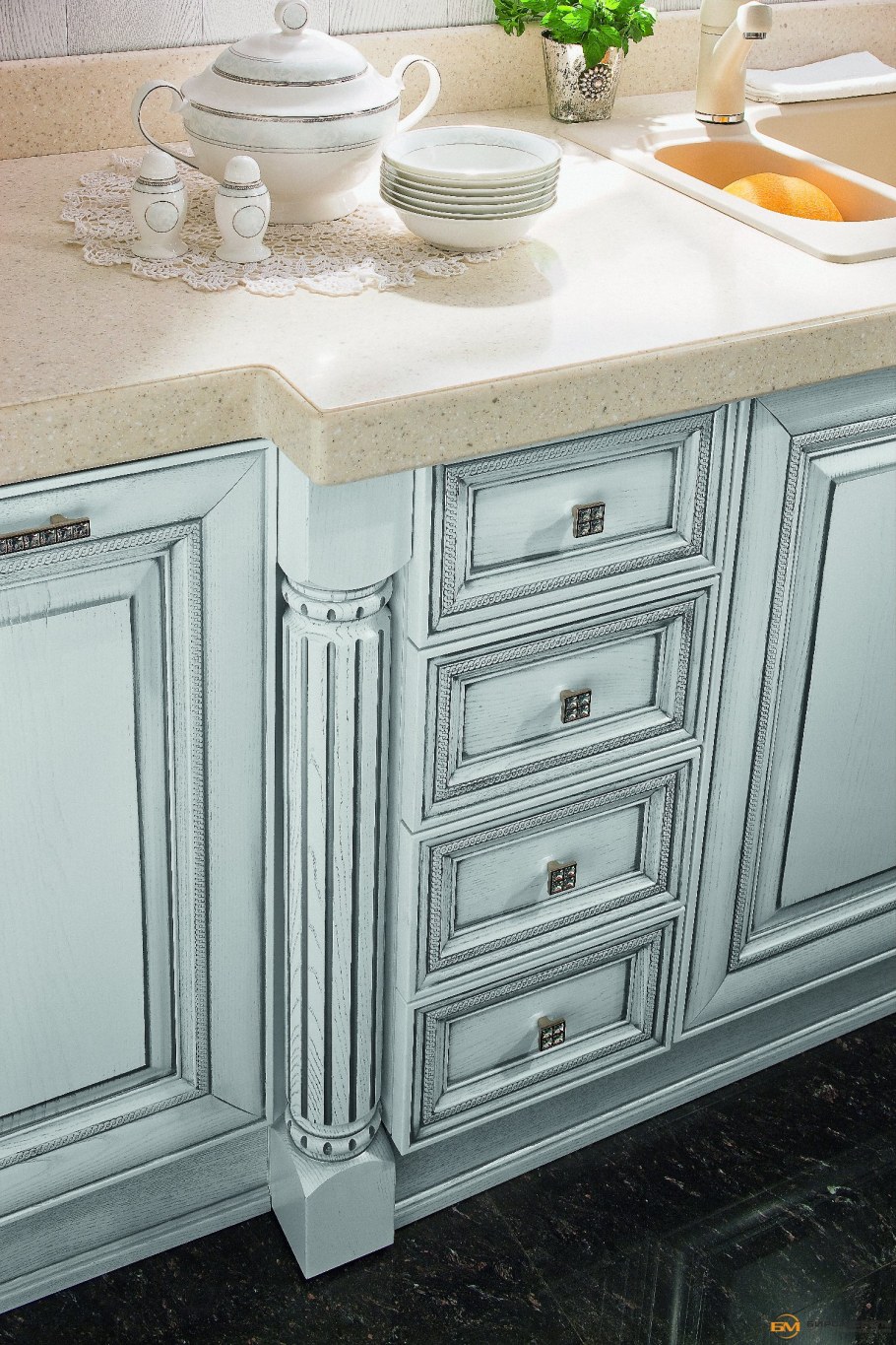 Кухня Италия любимый дом дуб светлый