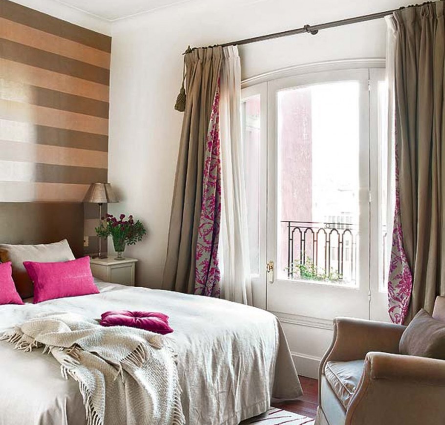 Спальня в стиле Сканди