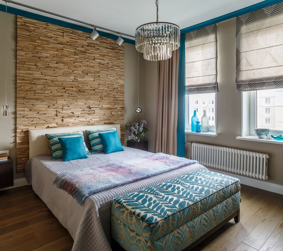 Комната с акцентной стеной