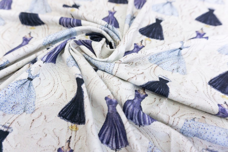 Ткань с дамаском в интерьере