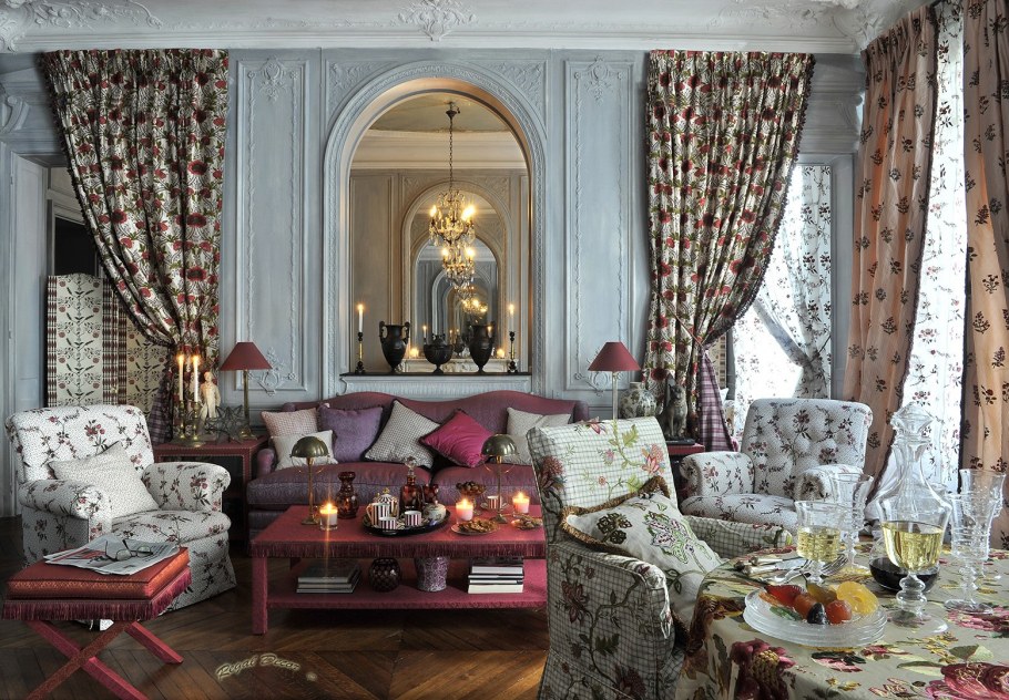 Бархатный дамаст кресло