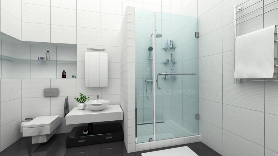 Ограждение душевое RV-8012в Matt/Grey