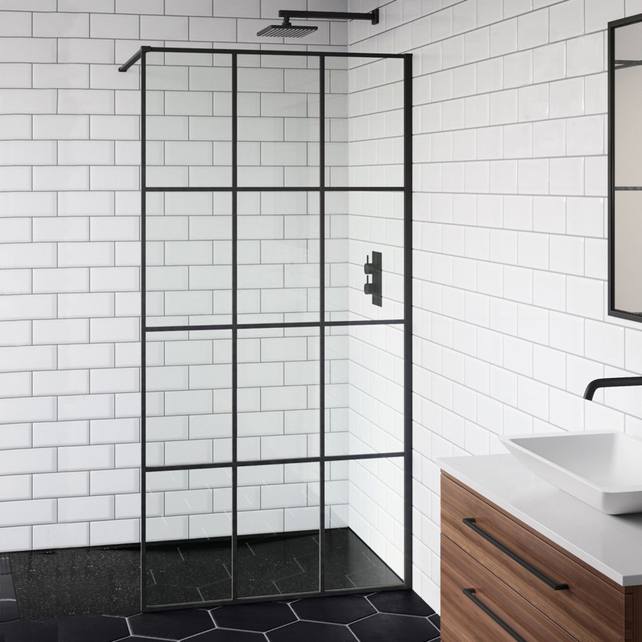 Ширма душевая VITARTA Loft 80x120x190см