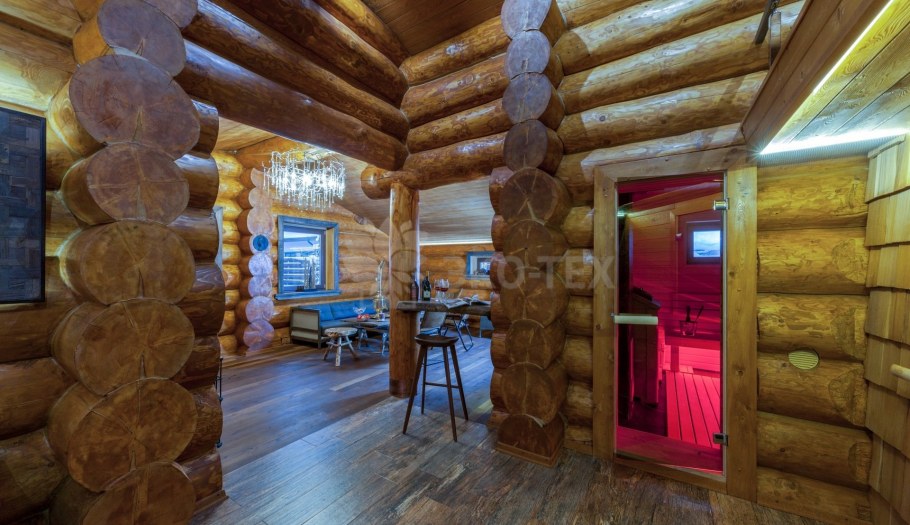 Баня сруб интерьер