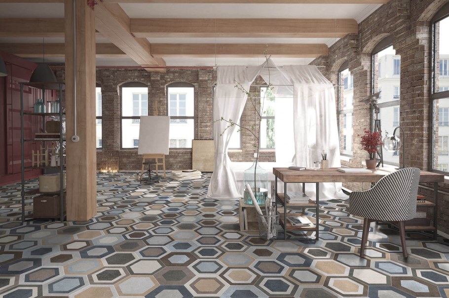 Керамогранит itt Tripoli Hexa