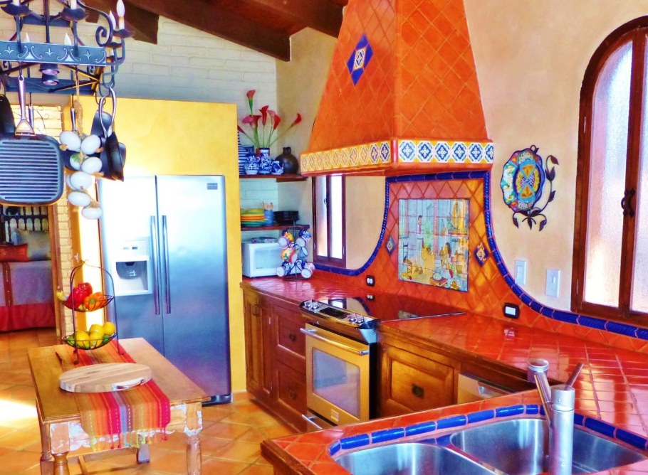 Кухня в мексиканском стиле