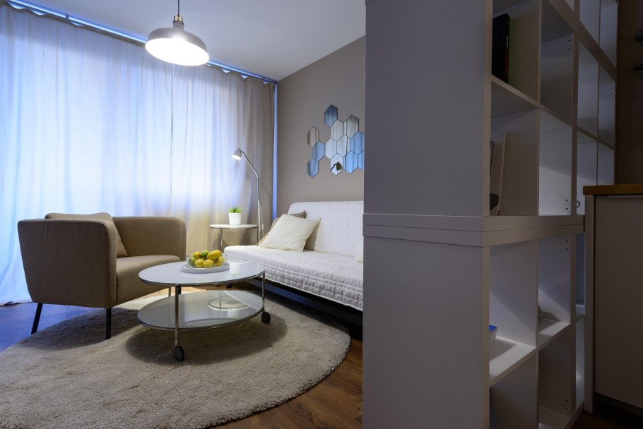 Планировка студии 28 кв.м икеа