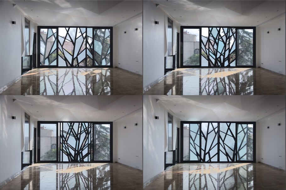 Витраж в современном интерьере