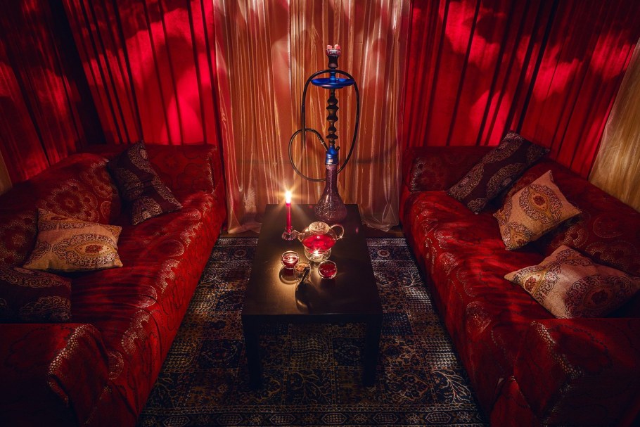 Кальян в интерьере