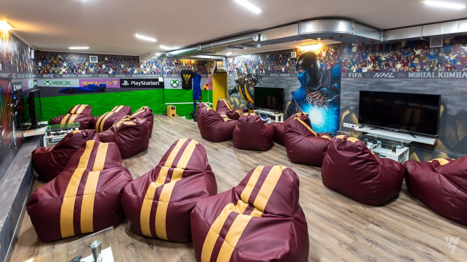 Чилаут зона в кафе