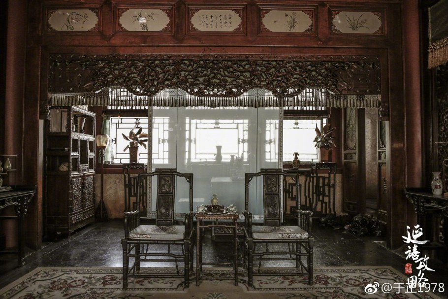 Старинный китайский интерьер